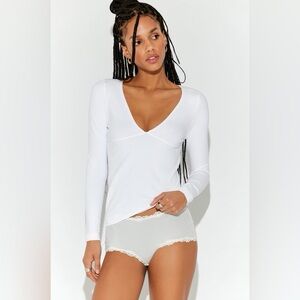 Free People- Surplice Longsleeve